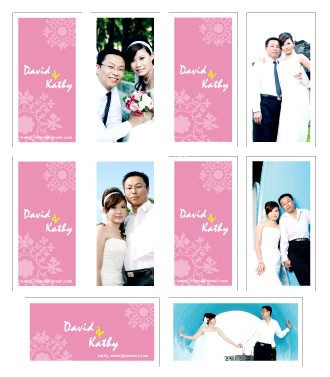 謝卡印刷/謝卡製作/印謝卡/結婚謝卡